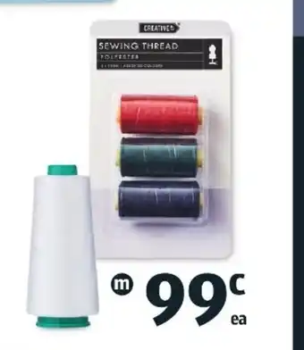 ALDI Sewing Thread 500m 3PK or Overlocker Tread 2000m offer