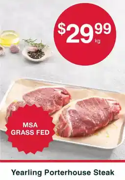 Australian Butchers Yearling porterhouse steak offer