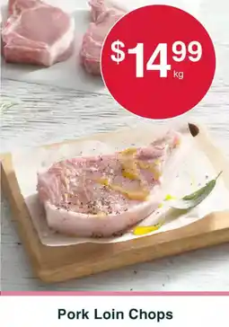 Australian Butchers Pork loin chops offer