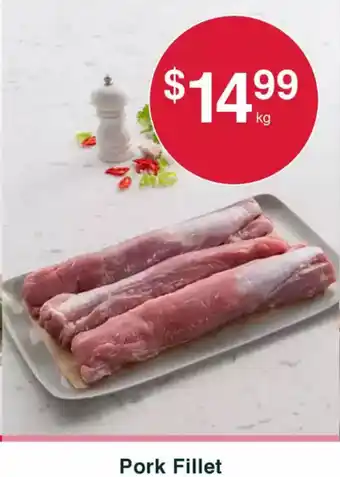 Australian Butchers Pork fillet offer