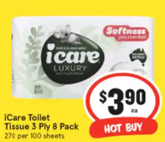 IGA Toilet tissue 3 ply offer