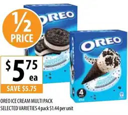 Supabarn Oreo ice cream multi pack offer