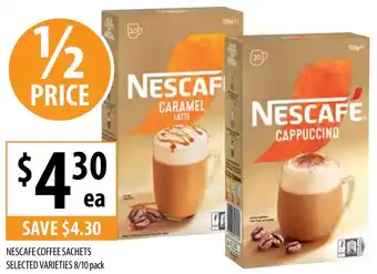 Supabarn Nescafe coffee sachets offer