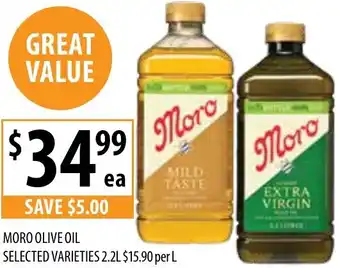 Supabarn Moro olive oil offer