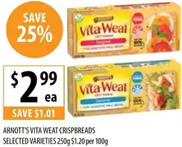 Supabarn Vita weat crispbreads offer