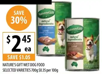 Supabarn Wet dog food offer