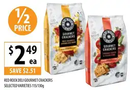 Supabarn Deli gourmet crackers offer