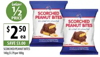 Supabarn Scorched peanut bites offer