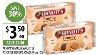 Supabarn Family favourites assorted biscuits offer