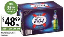 Supabarn Kronenbourg 1664 offer