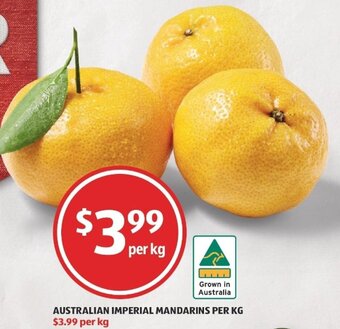 ALDI Australian Imperial Mandarins offer