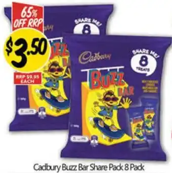 NQR Buzz bar share pack offer