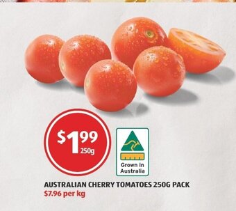 ALDI Australian Cherry Tomatoes 250g offer