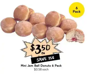 Drakes Mini jam ball donuts offer