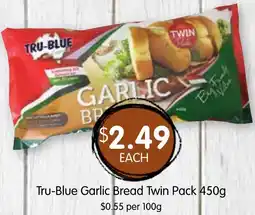 Spudshed Tru-blue garlic bread twin pack offer