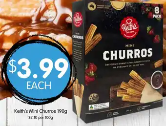 Spudshed Mini Churros offer