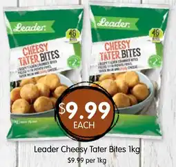 Spudshed Cheesy tater bites offer