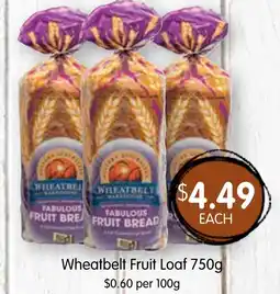 Spudshed Fruit loaf offer