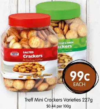 Spudshed Mini crackers varieties offer