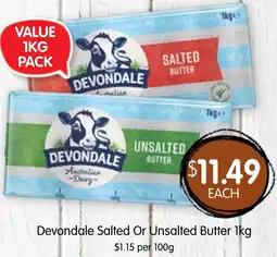 Spudshed Salted or unsalted butter offer