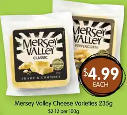 Spudshed Valley cheese varieties offer