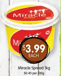 Spudshed Miracle spread offer