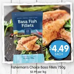 Spudshed Basa fillets offer