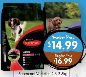 Spudshed Supercoat varieties offer