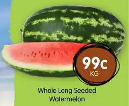 Spudshed Whole long seeded watermelon offer