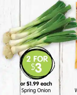 Spudshed Spring Onion offer