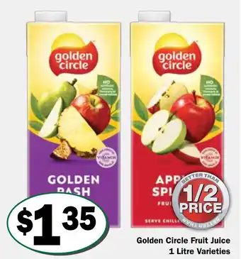 Friendly Grocer Golden Circle Fruit Juice offer