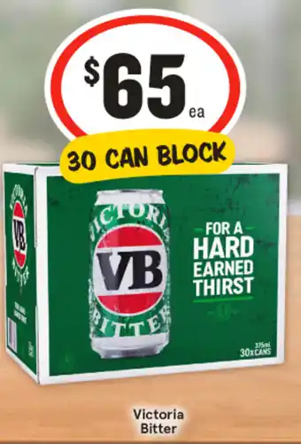 IGA Liquor Victoria bitter offer