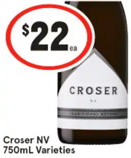 IGA Liquor Croser varieties offer