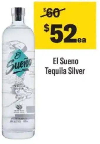 Liquorland El sueno tequila silver offer