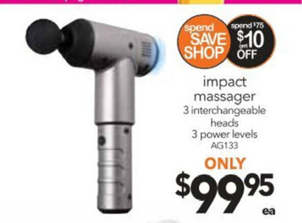 Cheap as Chips Impact Massager offer