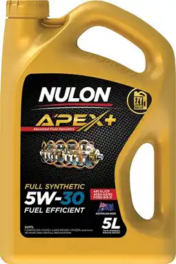 SuperCheap Auto Nulon Apex+ Fuel Efficient Engine Oil^ offer