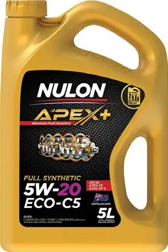 SuperCheap Auto Nulon Apex+ Eco-C5 Engine Oil offer