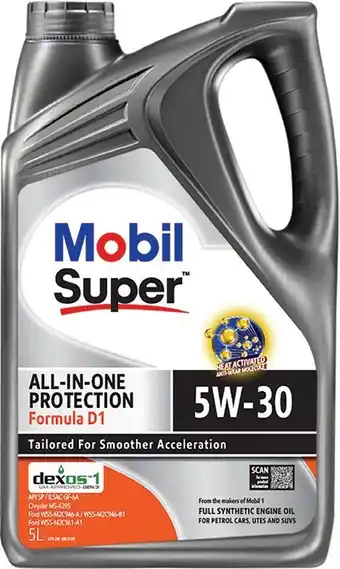 SuperCheap Auto Mobil Super All-In-One Protection Formula D1 Engine Oil offer