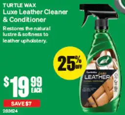 SuperCheap Auto Turtle Wax Luxe Leather Cleaner & Conditioner offer