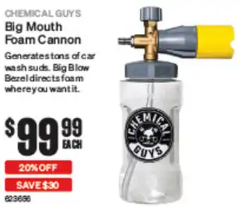 SuperCheap Auto Chemical Guys Big Mouth Foam Cannon offer