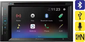 SuperCheap Auto Pioneer 6.2 Touch Screen with CD/DVD Player & Bluetooth offer