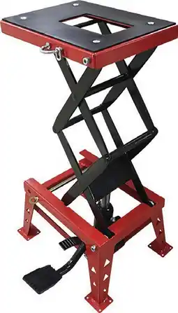 SuperCheap Auto ToolPRO 150kg Dirt Bike Scissor Lift offer