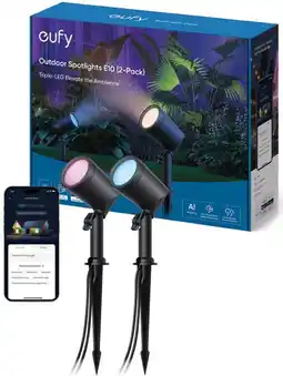 SuperCheap Auto Eufy Security Outdoor Spotlights E10^ offer