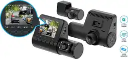 SuperCheap Auto Nanocam+ 3 Channel Front, Rear, and In-Cabin FHD Dash Camera with GPS, Wi-Fi & DMS offer