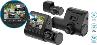 SuperCheap Auto Nanocam+ 3 Channel Front, Rear, and In-Cabin FHD Dash Camera with GPS, Wi-Fi & DMS offer