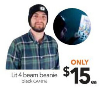 Lit 4 Beam Beanie