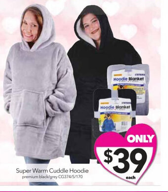 Cheap as Chips Super Warm Cuddle Hoodie offer