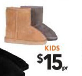 Cheap as Chips Fleece Lined Boots Kids offer