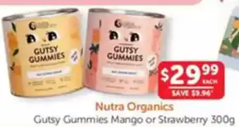 WHOLELIFE catalogue Gutsy gummies offer