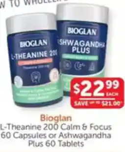 WHOLELIFE catalogue Bioglan l-theanine offer